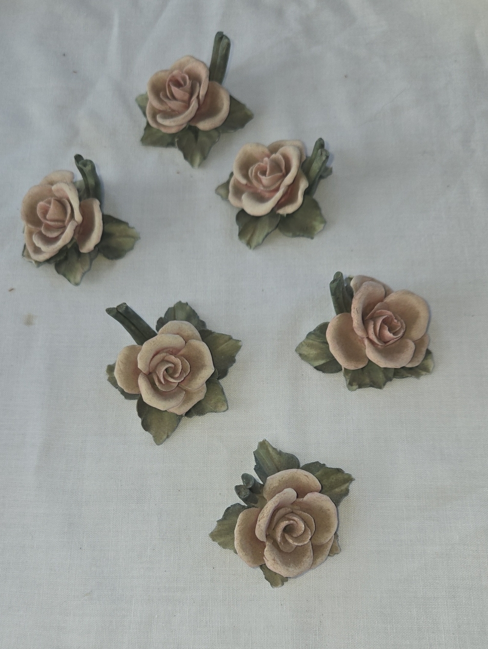 Capodimonte Mini Roses SET